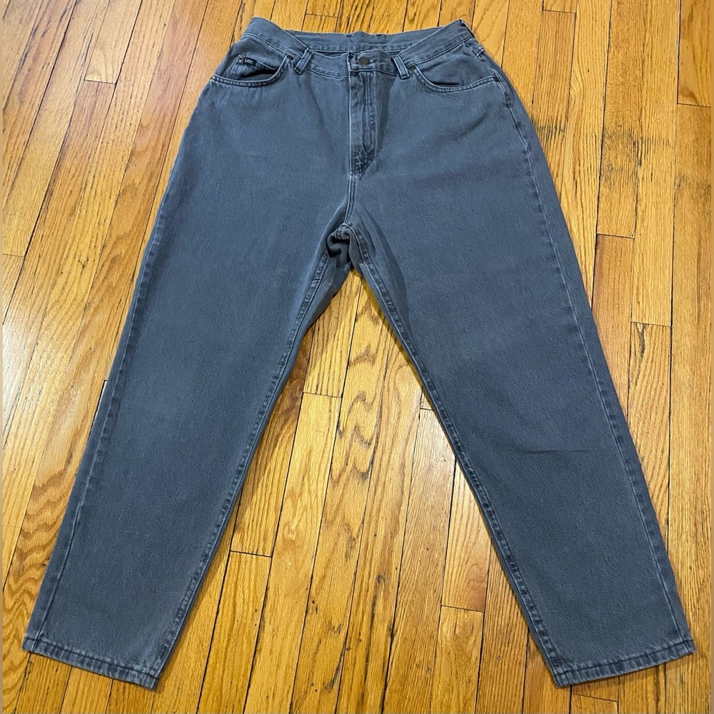 Vintage, gray Lee jeans